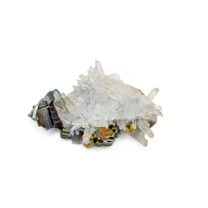 Rainbow Pyrite & Quartz Freeform