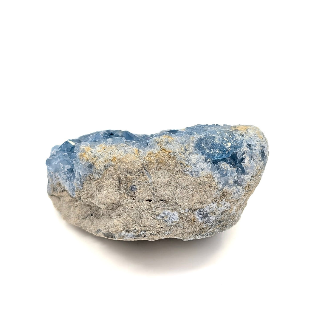 Raw Celestite Crystal Cluster Freeform