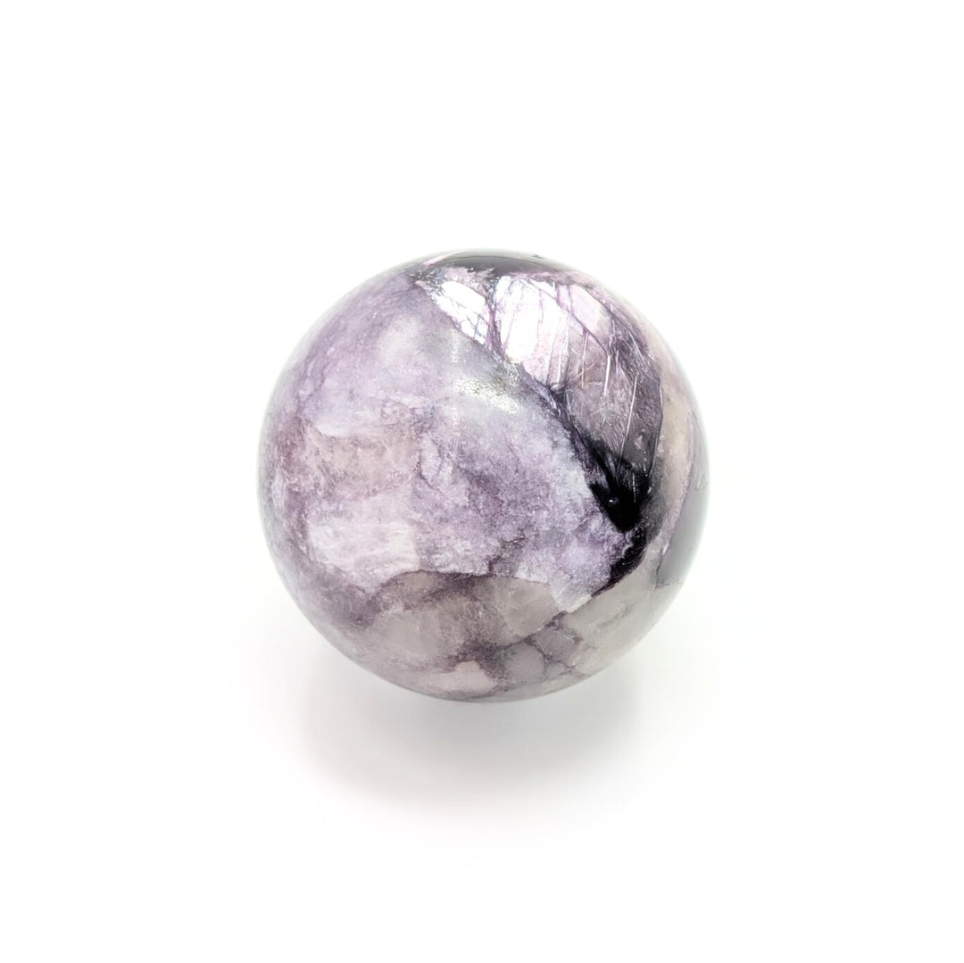 Purple Mica (Lepidolite) Sphere
