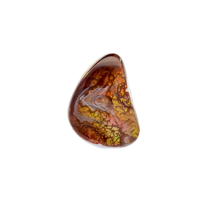 Mexican Fire Agate Polished Cabochon