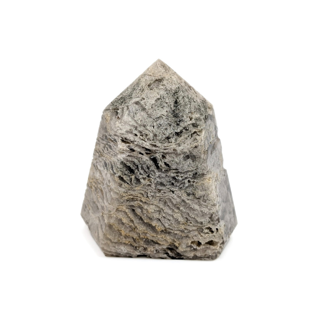 Thousand Layer Garden Quartz Polished Tower