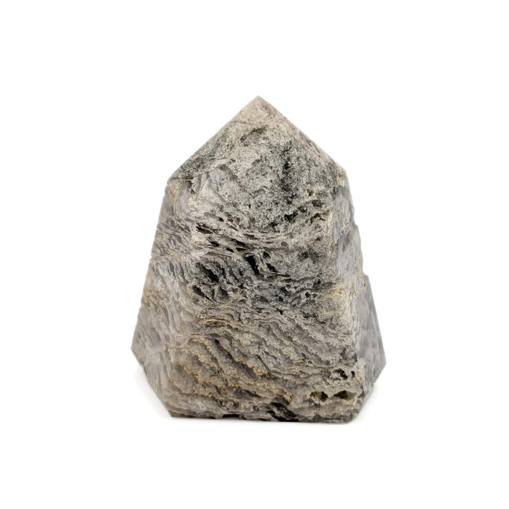 Thousand Layer Garden Quartz Polished Tower