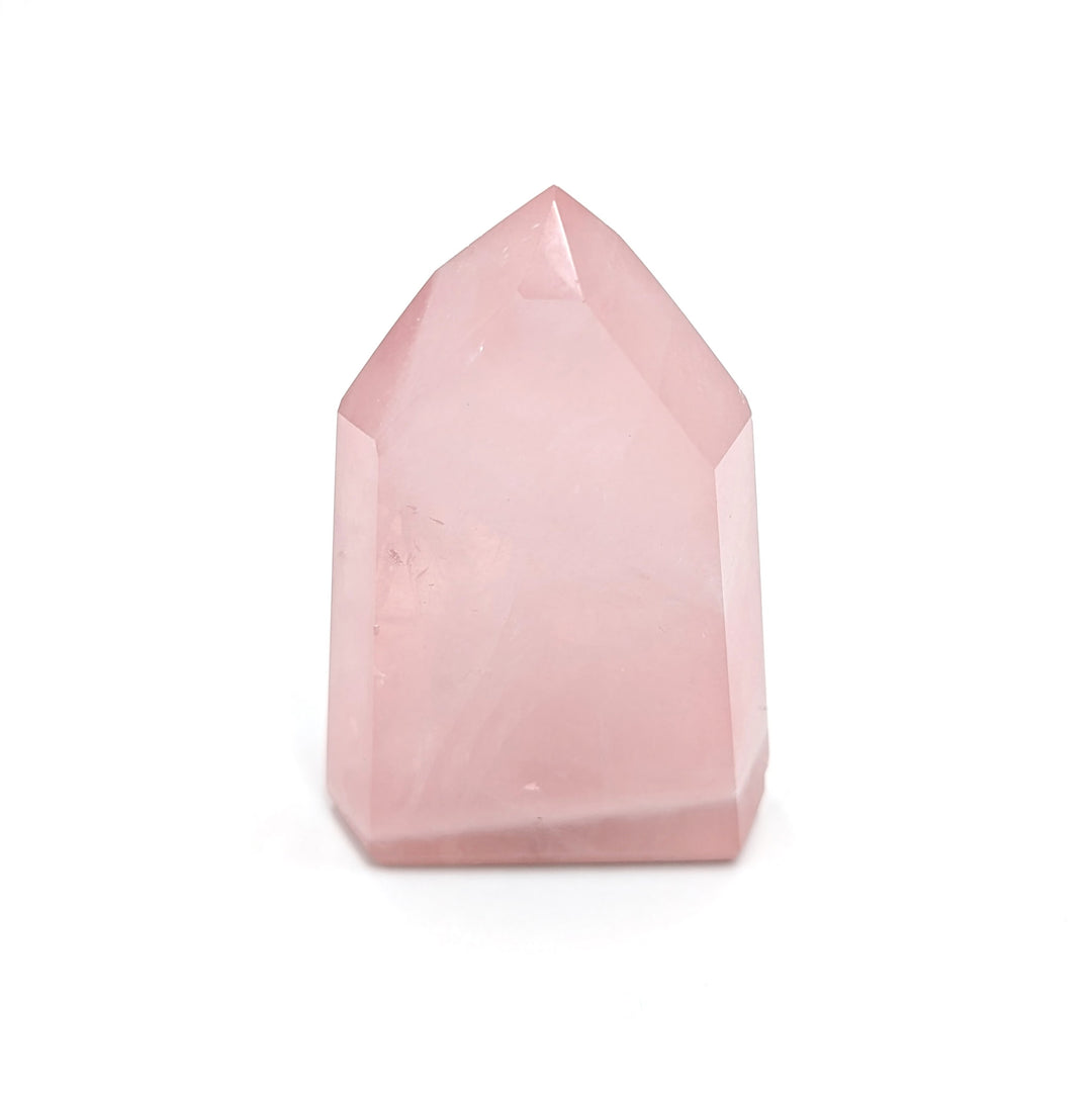 Brazilian Rose Quartz Polished Tower