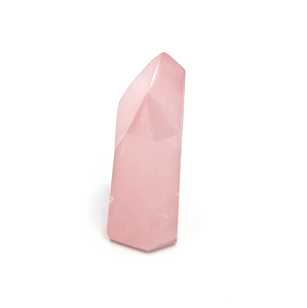 Brazilian Rose Quartz Polished Tower