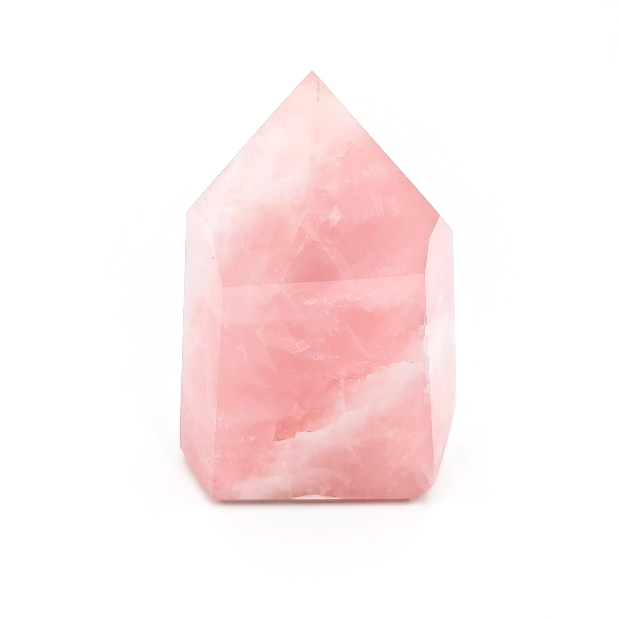 Brazilian Rose Quartz Polished Tower – Ruby Road San Antonio