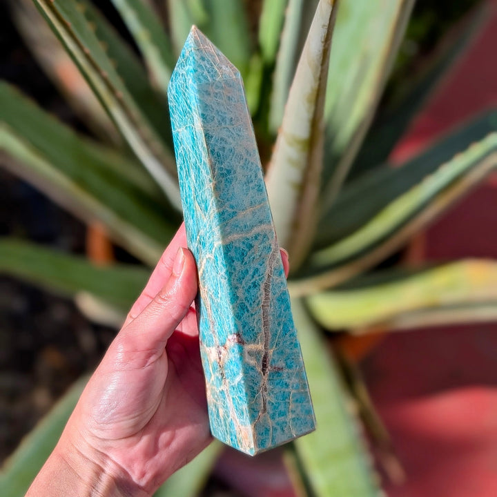Amazonite Polished Tower
