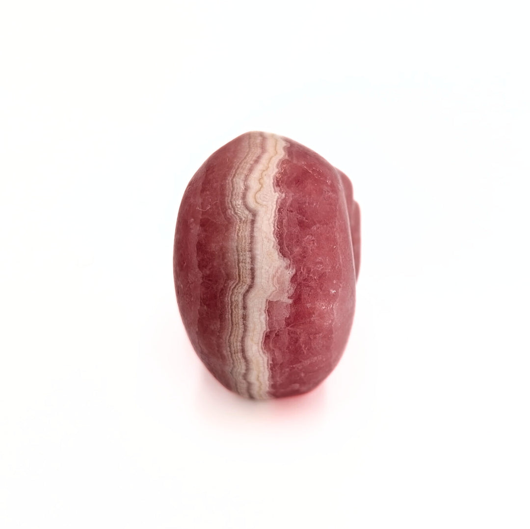 Small Rhodochrosite Skull Figurine