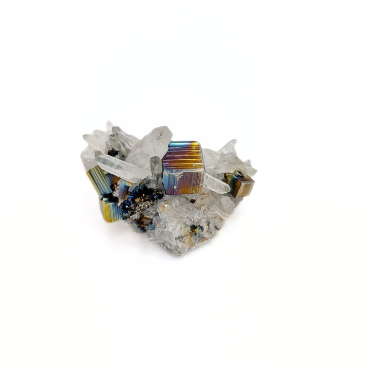 Rainbow Pyrite & Quartz Freeform