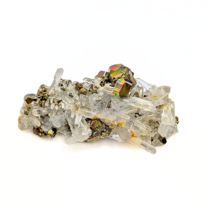 Rainbow Pyrite & Quartz Freeform