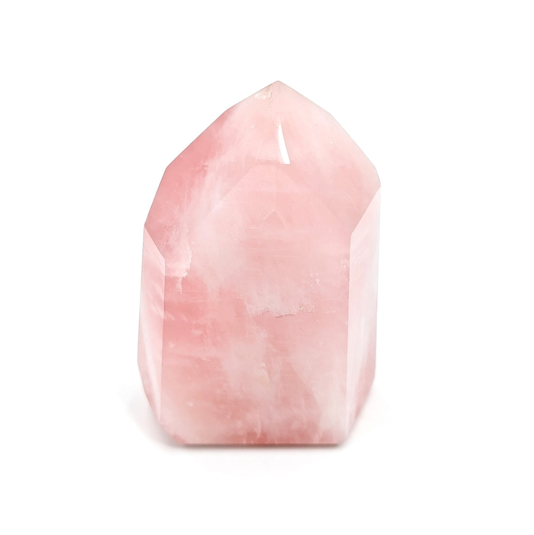 Brazilian Rose Quartz Polished Tower
