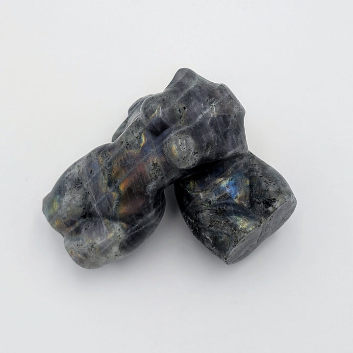 Labradorite Female Torso Figurine Busts
