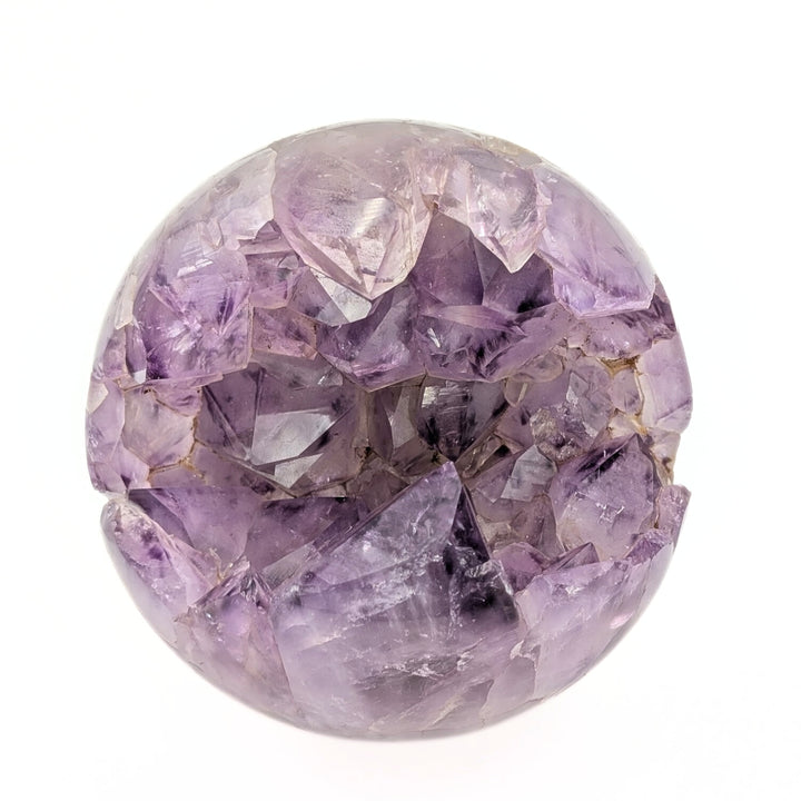 Amethyst Raw & Polished Sphere