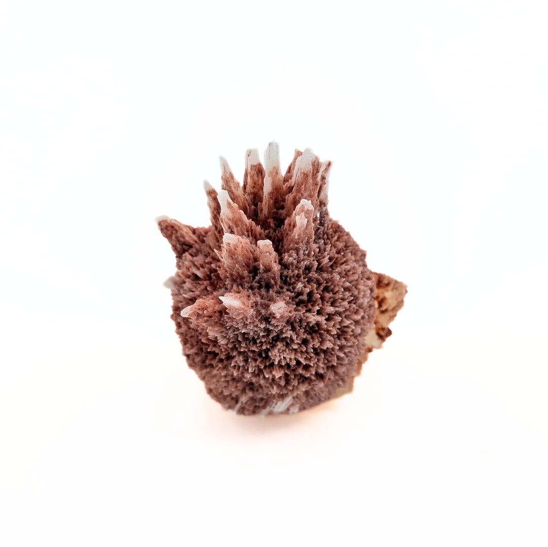 Pink Mordenite on Stilbite Freeform