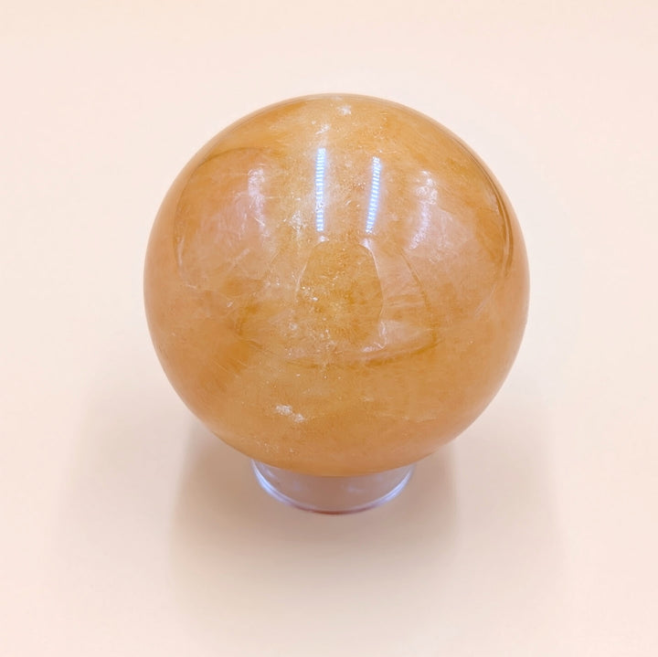 Orange Calcite Sphere