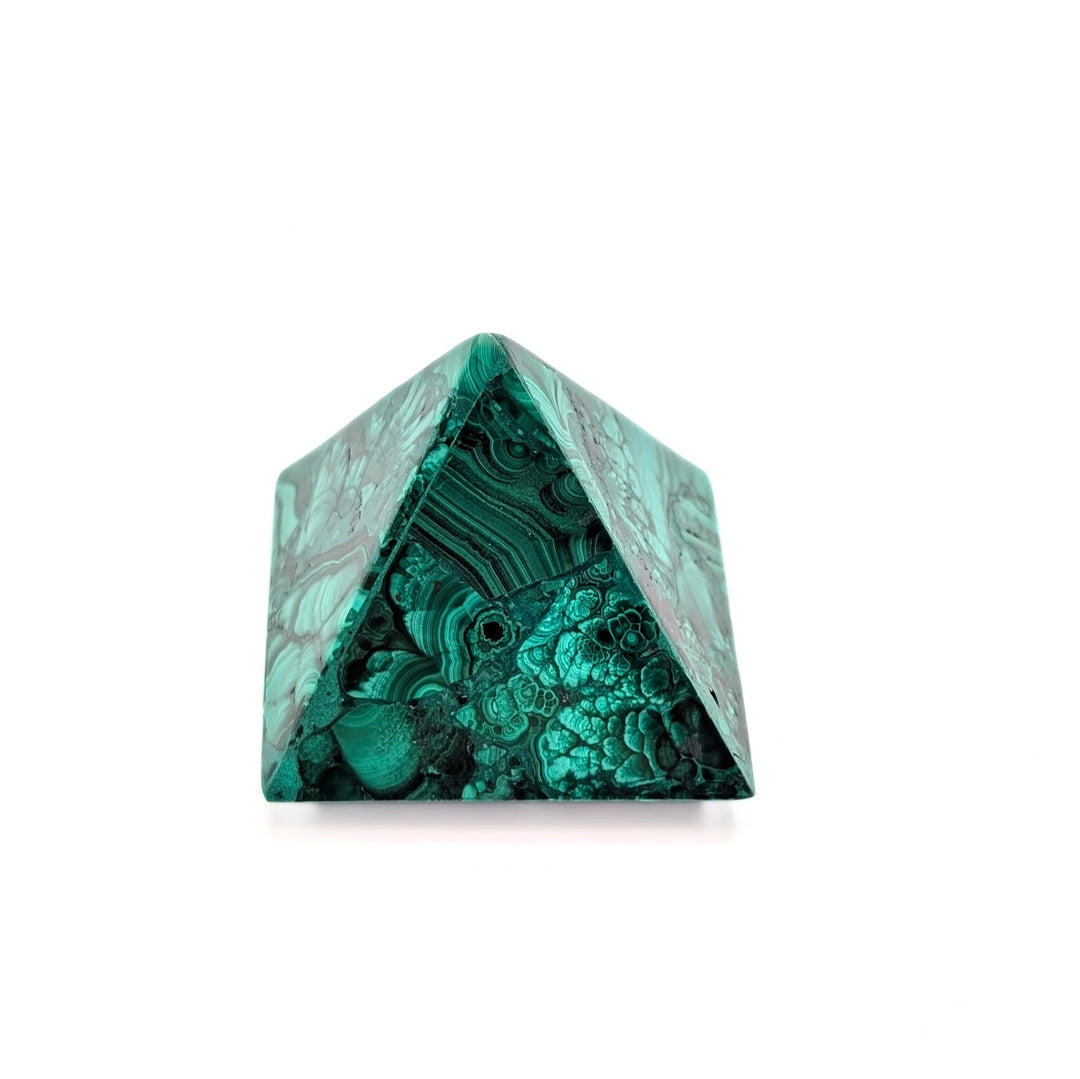 Malachite Polished Pyramid
