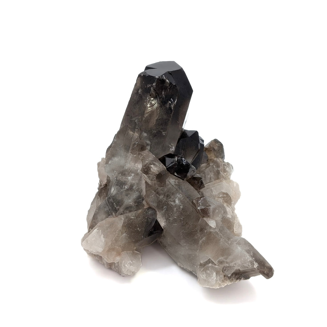 Brazilian Smoky Quartz Crystal Cluster
