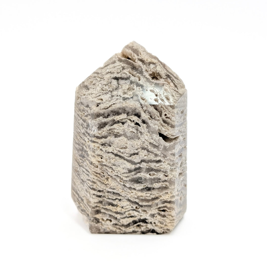 Thousand Layer Garden Quartz Polished Tower