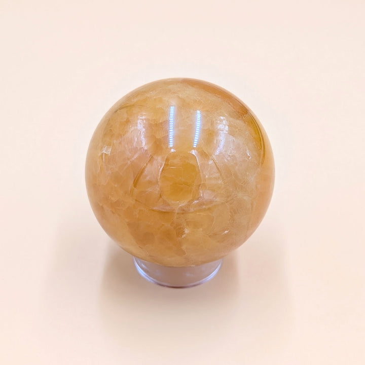 Orange Calcite Sphere