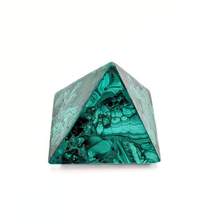 Malachite Polished Pyramid