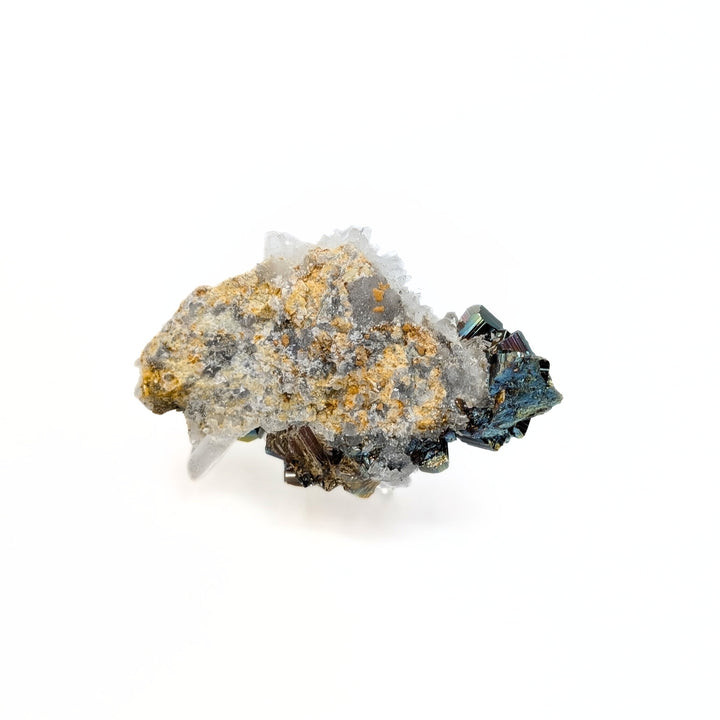 Rainbow Pyrite & Quartz Freeform