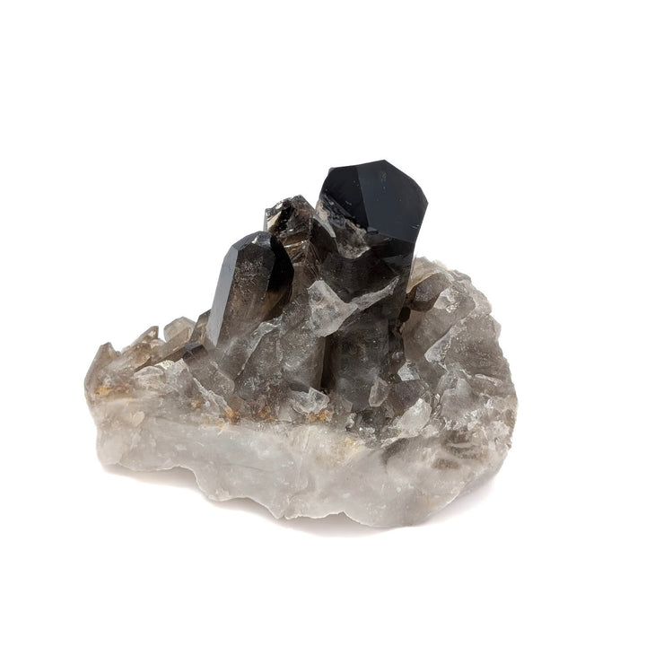 Brazilian Smoky Quartz Crystal Cluster