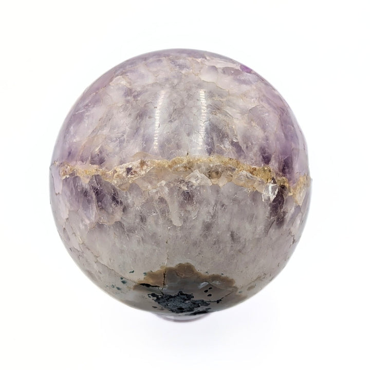 Amethyst Raw & Polished Sphere