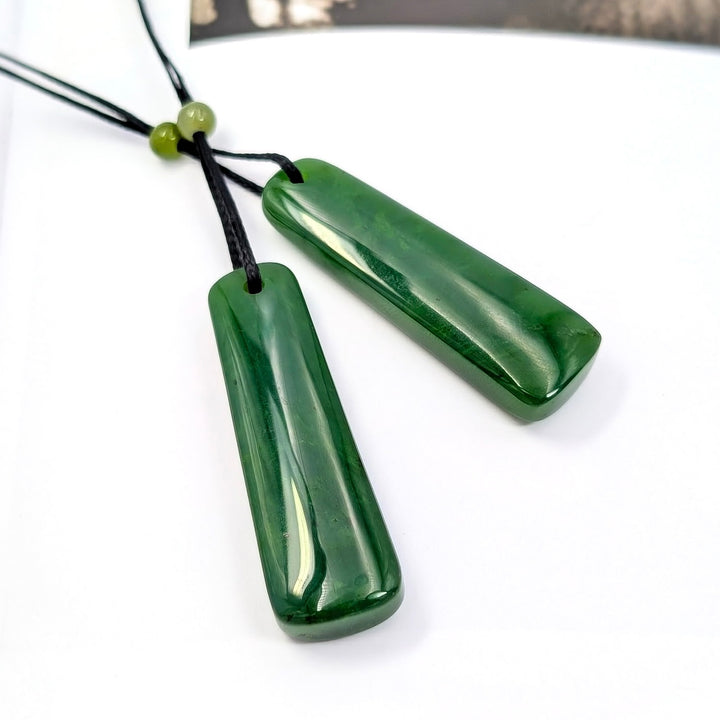 Canadian Jade Pendant Necklace on Adjustable Cord
