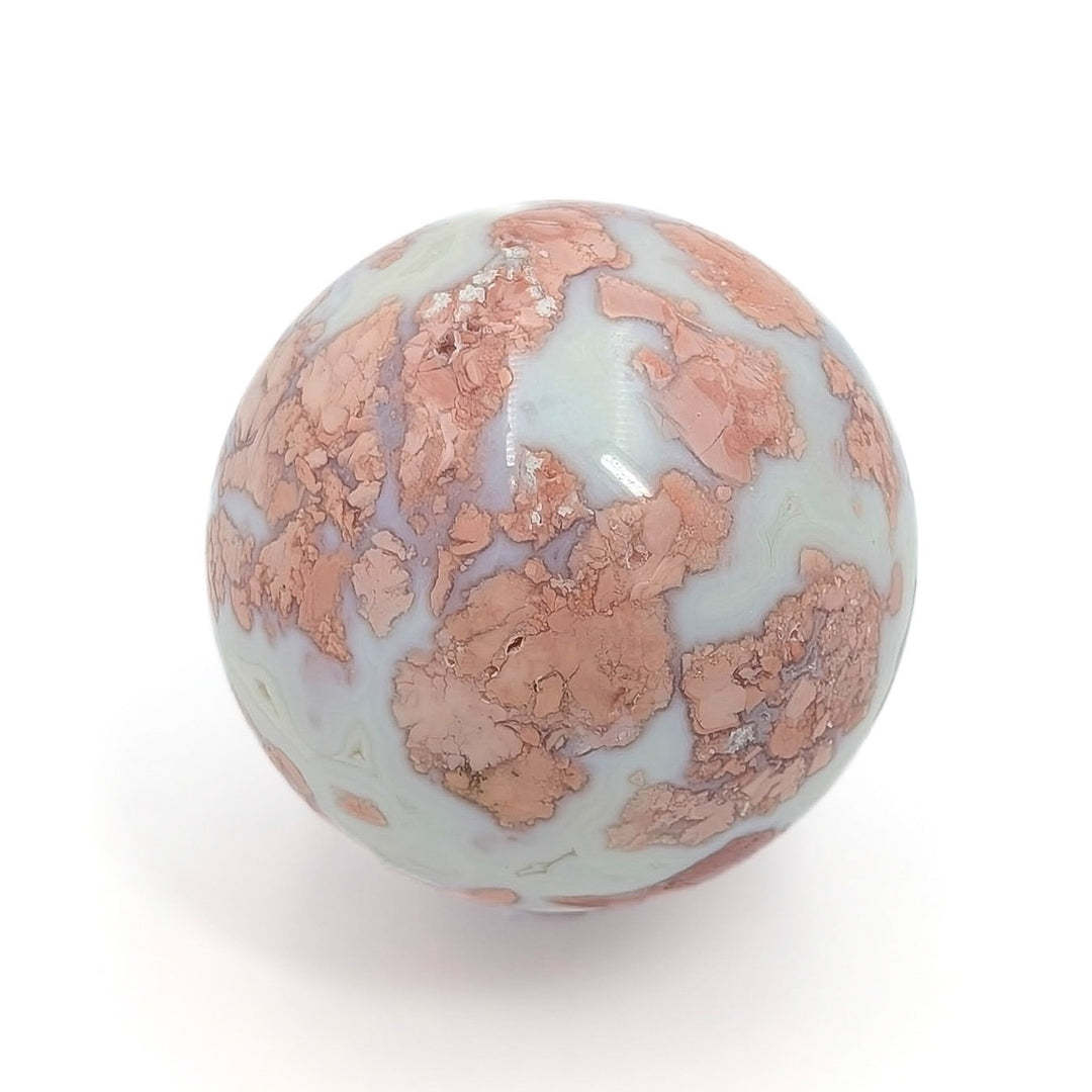Cotton Candy Agate Polished Sphere