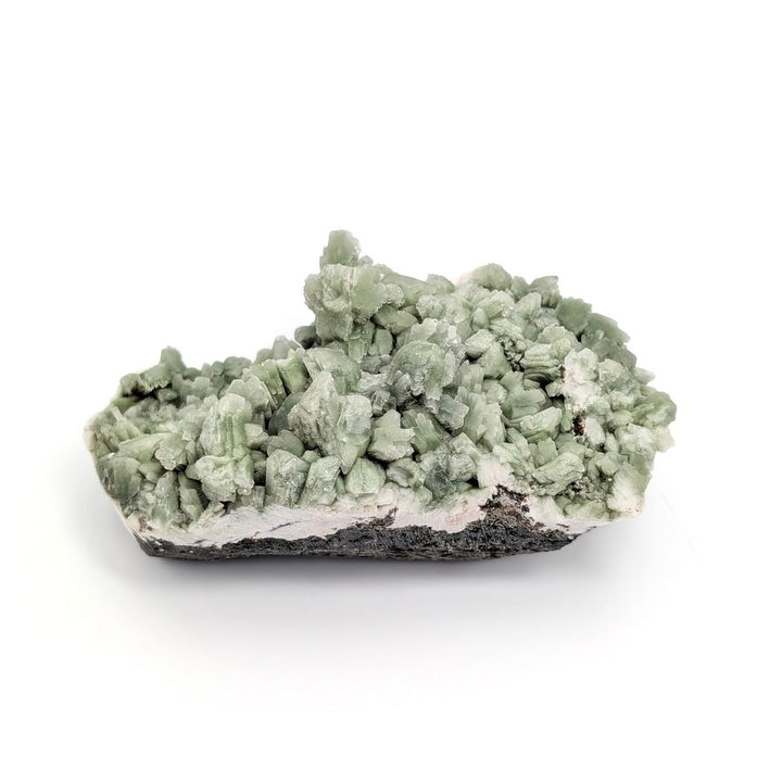 Green Heulandite Freeform Cluster