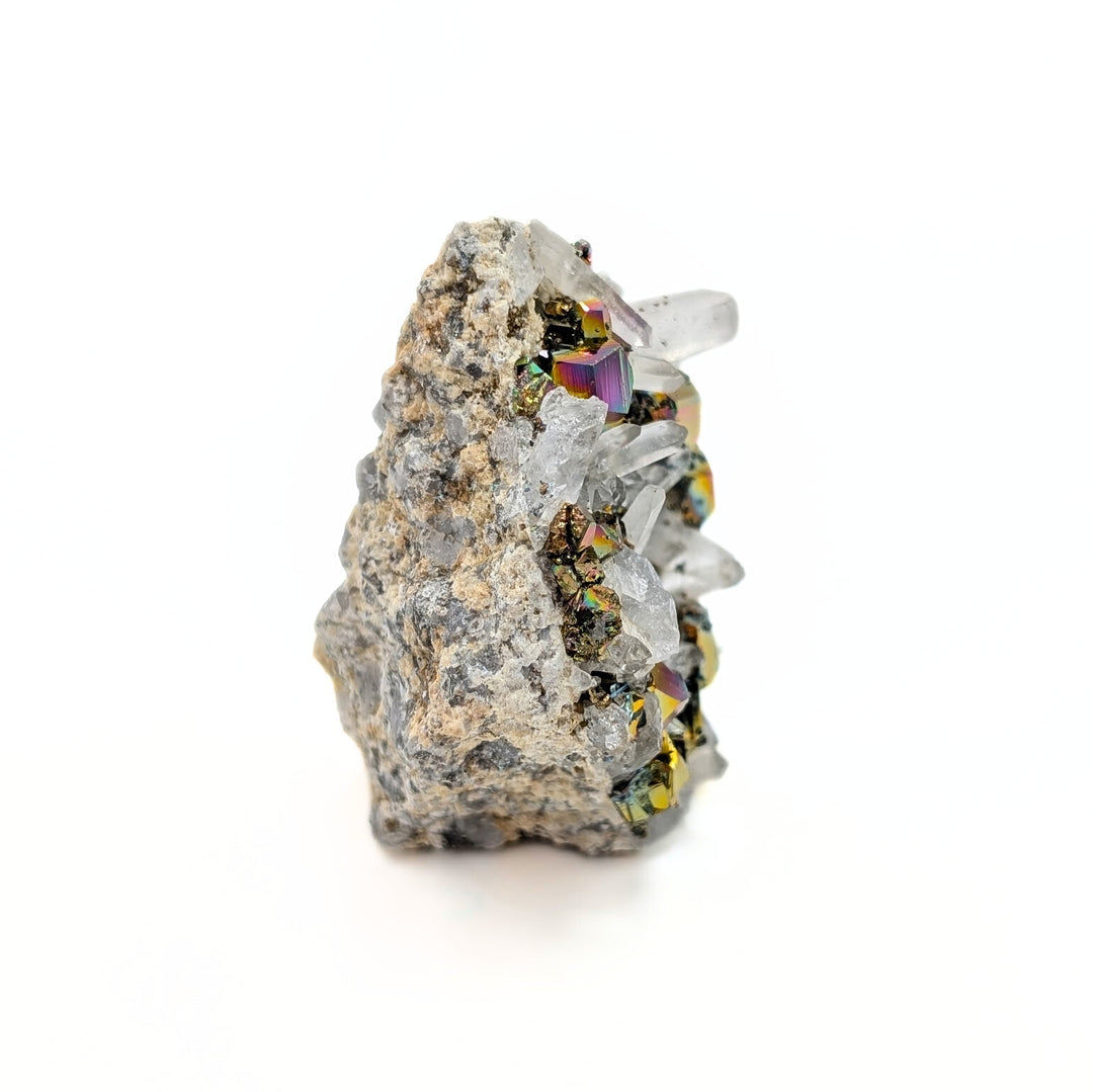 Rainbow Pyrite & Quartz Freeform