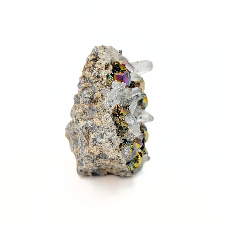 Rainbow Pyrite & Quartz Freeform