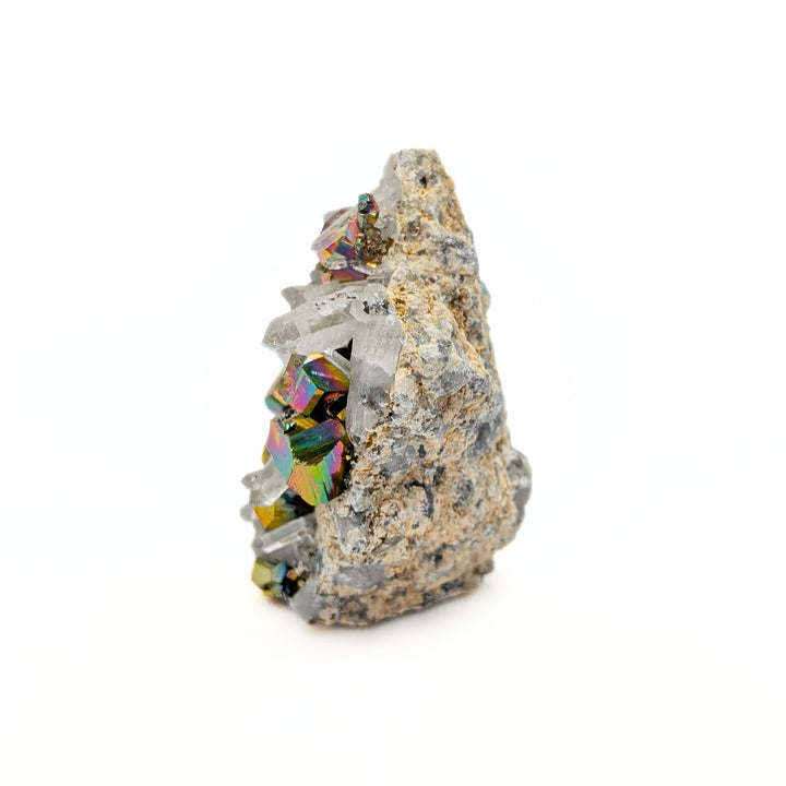 Rainbow Pyrite & Quartz Freeform