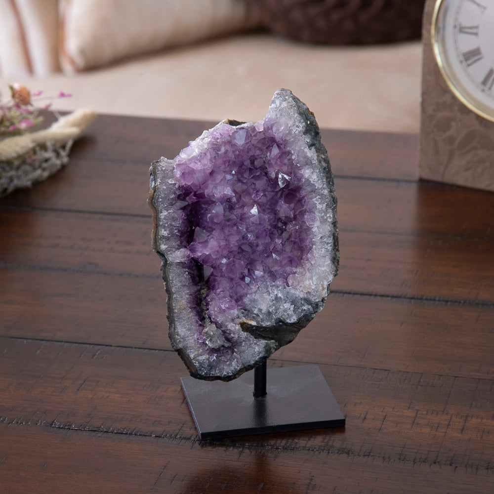 Amethyst Geode on Stand