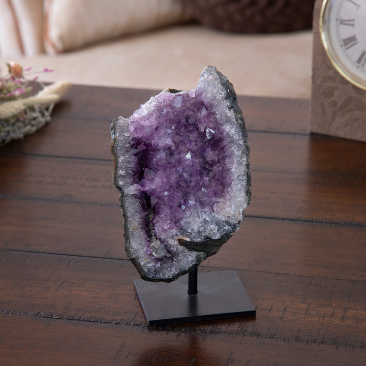 Amethyst Geode on Stand