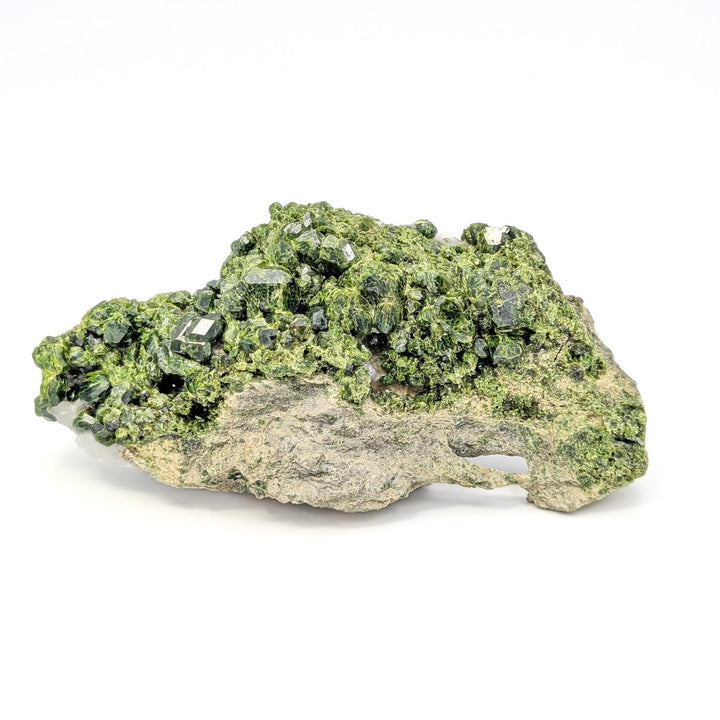 Demantoid Garnet on Matrix