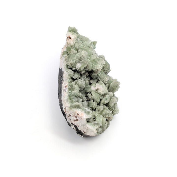 Green Heulandite Freeform Cluster