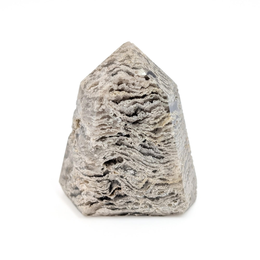 Thousand Layer Garden Quartz Polished Tower