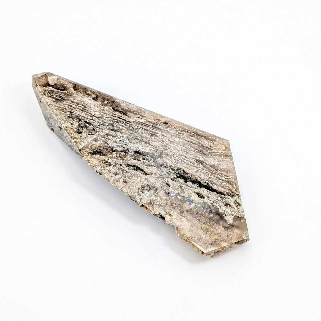 Thousand Layer Garden Quartz Slab With Rainbow