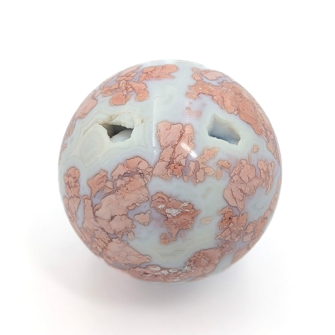 Cotton Candy Agate Polished Sphere