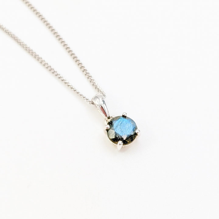 Labradorite Necklace in Sterling Silver