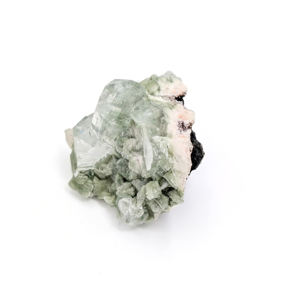 Green Apophyllite & Green Heulandite Natural Freeform
