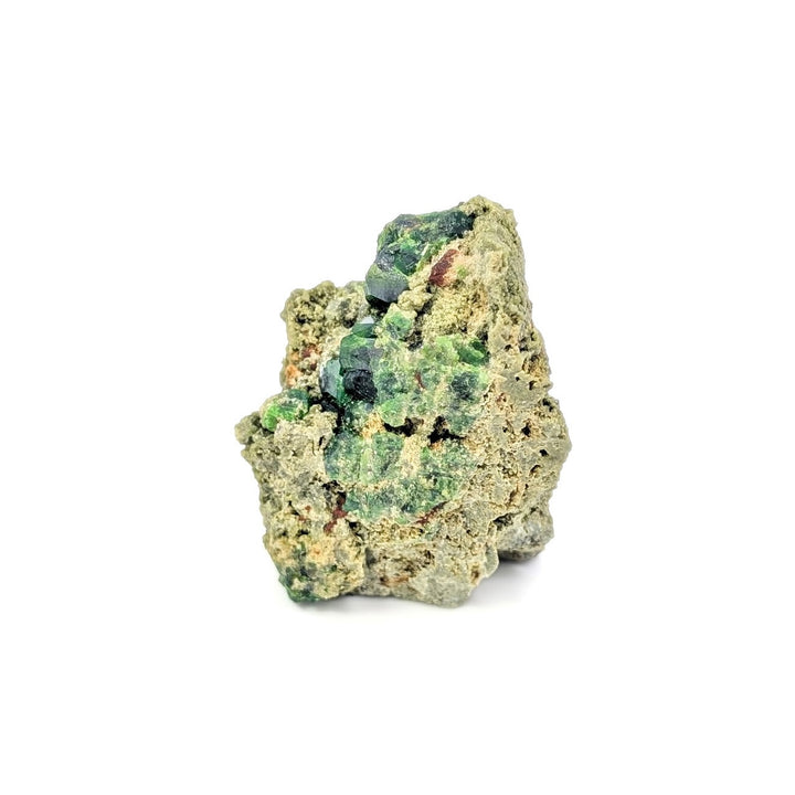 Demantoid Garnet on Host Rock