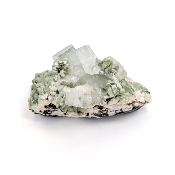 Green Apophyllite & Green Heulandite Natural Freeform