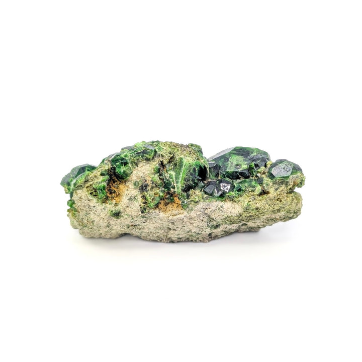 Demantoid Garnet on Host Rock