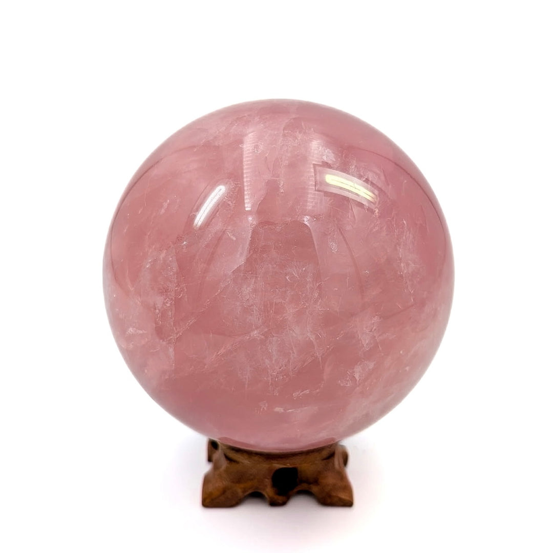 Large Rose Quartz Sphere