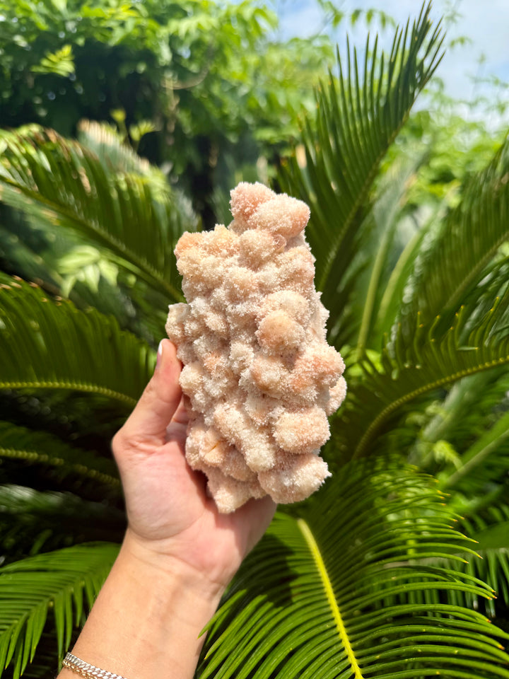 Pink Prehnite Freeform