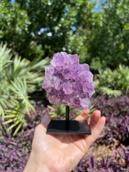 Amethyst Crystal on Stand