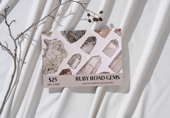 Ruby Road Gems Website Gift Card