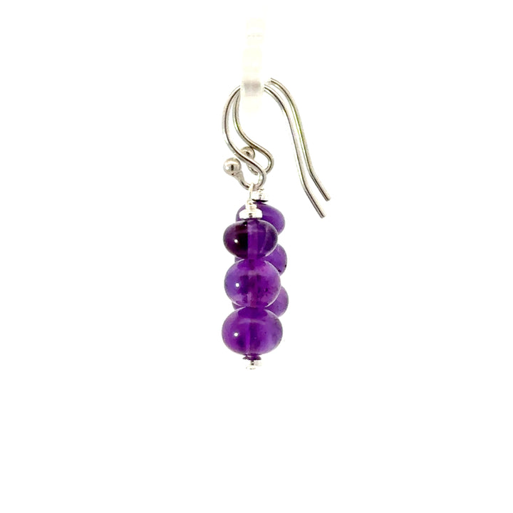 Gemstone Dangle Earrings in Sterling Silver