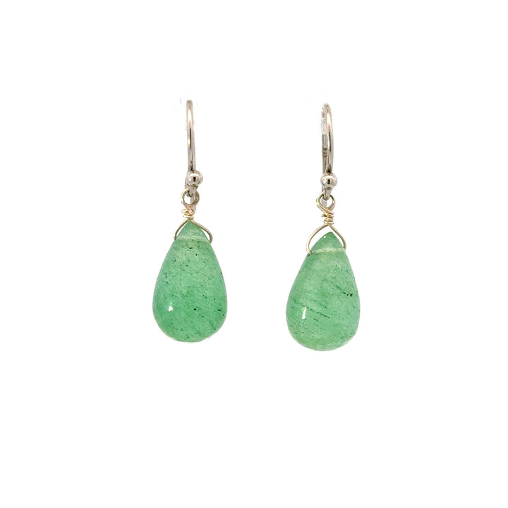 Gemstone Dangle Earrings in Sterling Silver